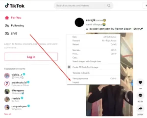 ubah tampilan tiktok laptop